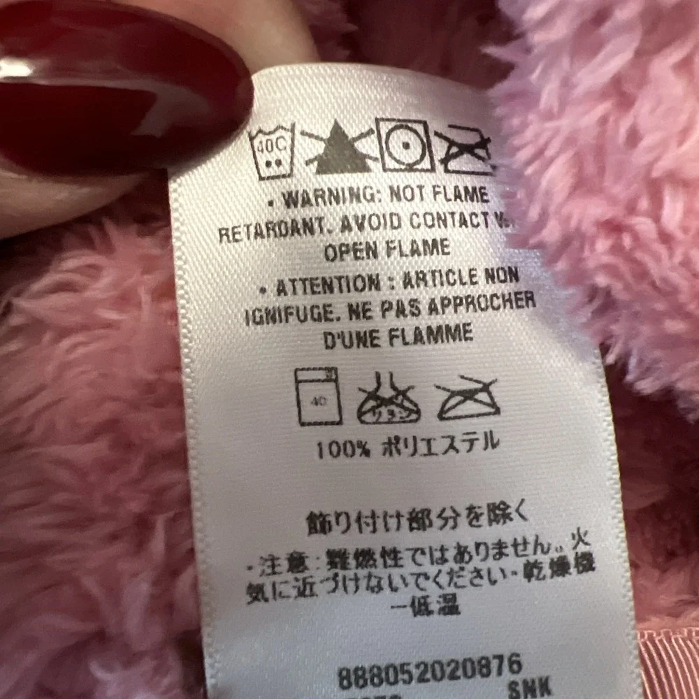 PATAGONIA Infant Baby Synchilla Fleece Hi Plush BUNTING Suit Size 3‎ Months Pink